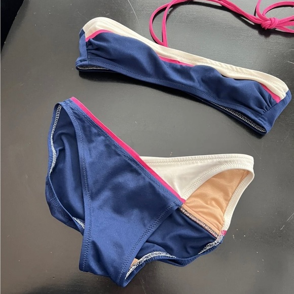 Vintage Deweese Designs two piece bikini swimsuit - Picture 8 of 13